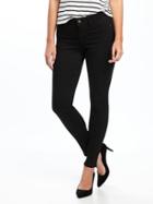 Old Navy Mid Rise Rockstar Skinny Jeans For Women - Black Jack