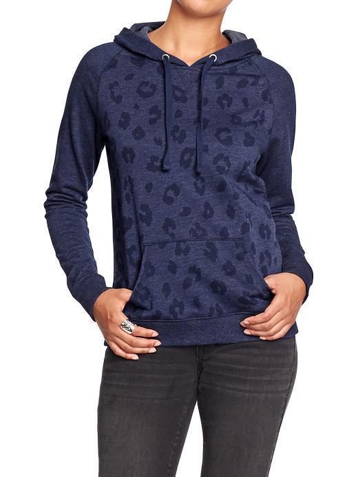 Womens Pullover Hoodies Size L Tall - Goodnight Nora Print