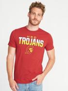 Old Navy Mens College Team Graphic Tee For Men Usc Size M