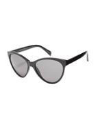 Old Navy Womens Over-sized Cat-eye Sunglasses For Women Black Size One Size