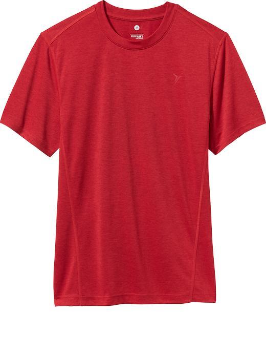 Old Navy Mens Go Dry Training Tees Size L Tall - Ambrosia Apple
