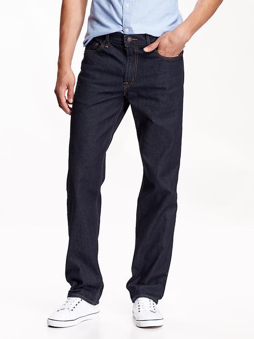 Old Navy Mens Regular Fit Jeans Size 32w 36l Tall - Rinse