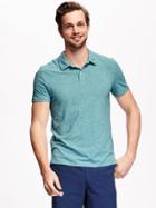 Old Navy Jersey Polo For Men - Twilight Aqua