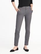 Old Navy Womens Mid-rise Skinny Everyday Khakis For Women Blank Slate Size 18