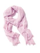 Old Navy Solid Linear Gauze Scarf - Ashen Lilac
