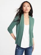 Old Navy Womens Open-front Sweater For Women Spruce Size M