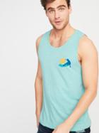 &#34;ventura California Solimar Reef&#34; Graphic Soft-washed Tank For Men