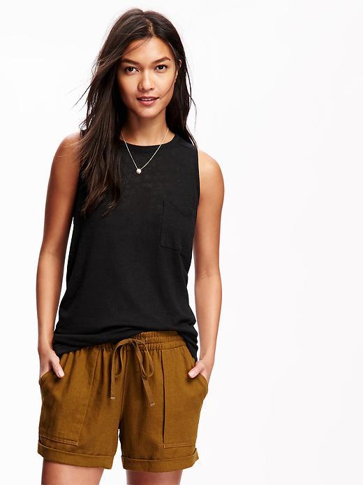 Old Navy Muscle Tank For Women - Black