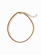 Old Navy Womens Sueded Choker Necklace For Women Cinnamon Size One Size