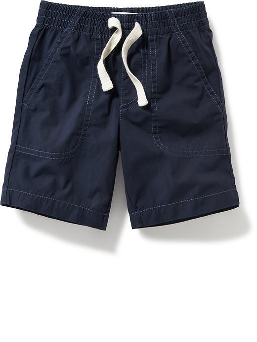 Old Navy Pull On Poplin Shorts - Ink Blue
