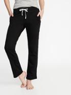 French Terry Straight-leg Sweatpants For Women