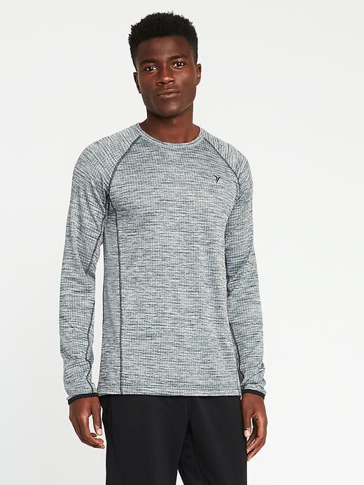Old Navy Go Warm Thermal Performance Top For Men - Tarmac