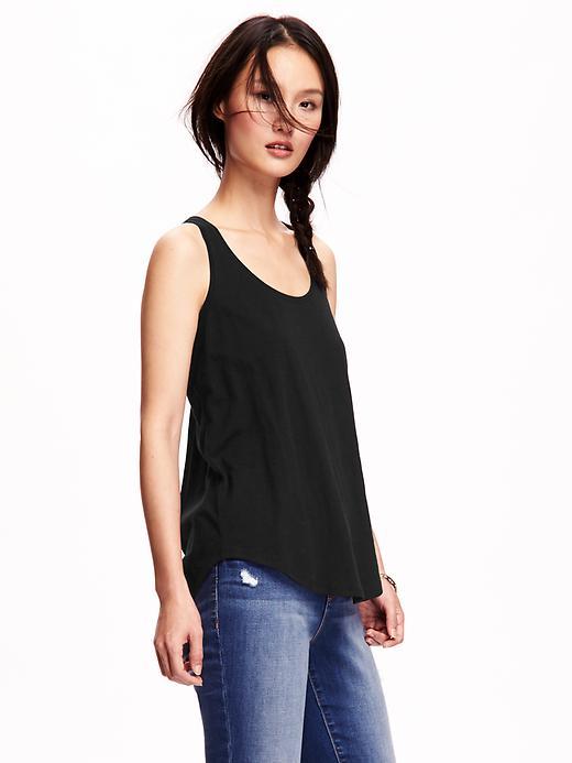 Old Navy Relaxed Racerback Tank - Black