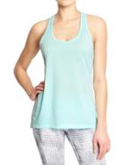 Old Navy Womens Active Elastic Racerback Tanks - Up In Air Polyester