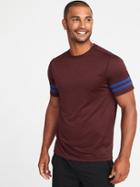 Old Navy Mens Regular-fit Go-dry Performance Tee For Men Reddy Or Not Size M