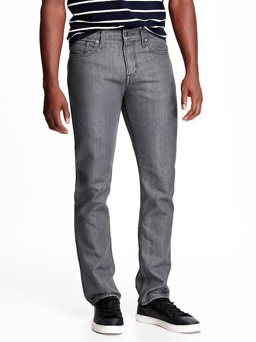 Old Navy Slim Fit Jeans For Men - Gray Wash