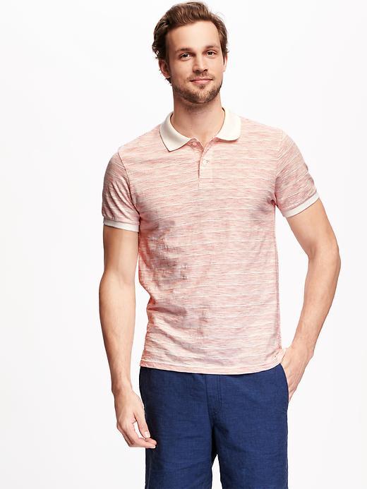 Old Navy Jersey Polo For Men - Red Sail