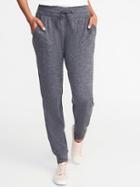 Old Navy Womens Mid-rise Sweater-knit Joggers For Women Dorian Gray Size Xl