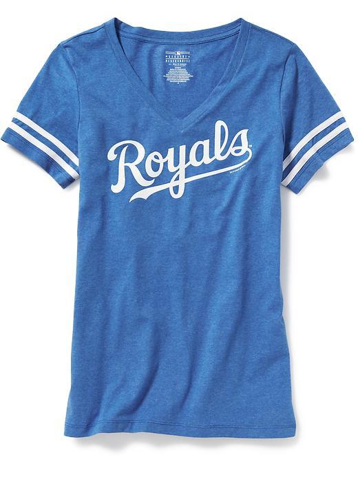 Old Navy Mlb V Neck Tee For Women - Kansas City Royals