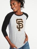Old Navy Womens Mlb Team Tee For Women San Francisco Giants Size Xl