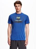 Old Navy Go Dry Cool Reflective Graphic Tee For Men - Prize Winner Polyester