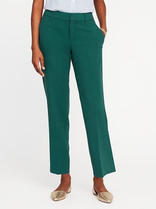 Old Navy Womens Mid-rise Harper Ankle Pants For Women Ecology Size 6
