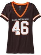 Old Navy Womens Nfl Team V Neck Tees - Browns