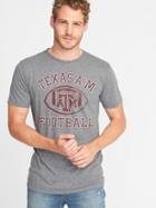 Old Navy Mens Ncaa Crew-neck Tee For Men Texas A&m Size M
