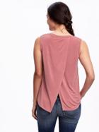 Old Navy Sueded Tulip Back Tee For Women - Spice Girl