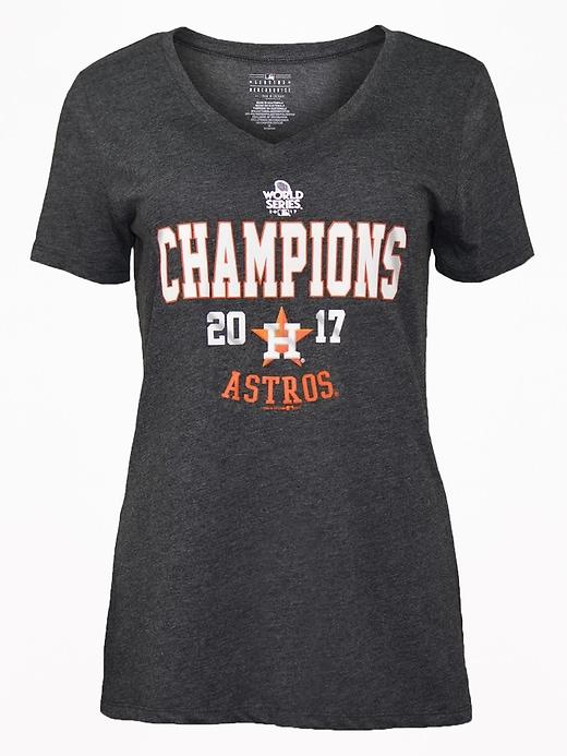 Old Navy Womens Mlb World Series 2017 Tee For Women Houston Astros Size M