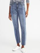 Old Navy Womens The Power Jean, A.k.a. The Perfect Straight For Women Le Mix Size 10