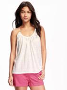 Old Navy Relaxed Suspended Neck Tank For Women - Creme De La Creme