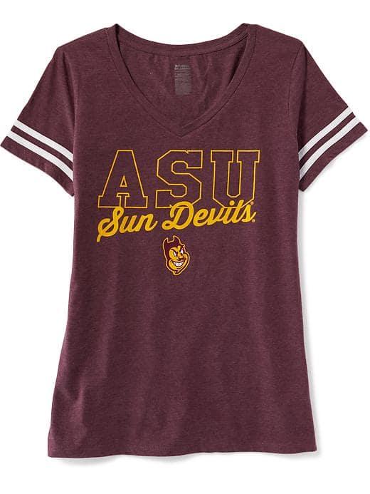 Old Navy Ncaa Varsity Style Tee For Women - Arizona State