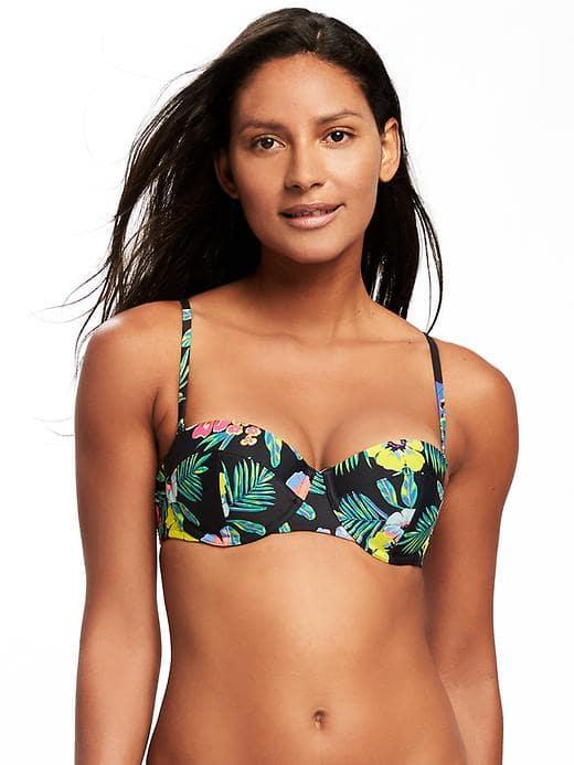 Old Navy Underwire Balconette Bikini Top For Women - Multi Floral