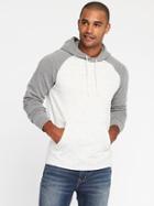 Old Navy Mens Baseball Pullover Fleece Hoodie For Men Gray Combo Size Xxxl