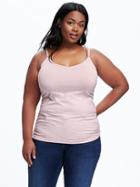 Old Navy V Neck Plus - Strawberry Cream