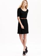 Old Navy Womens Fit &amp; Flare Dresses Size L Tall - Black