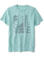 Old Navy Short Sleeve Graphic Tee For Men - Above The Clouds