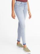 Old Navy Womens Mid-rise Rockstar 24/7 Released-hem Super Skinny Ankle Jeans For Women Ava Wash Size 18