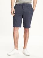 Old Navy French Terry Shorts For Men - Ink Blue
