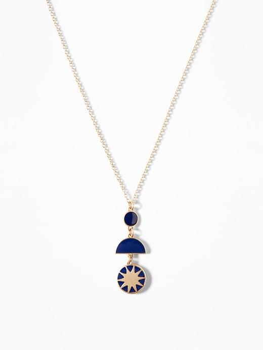 Stone Pendant Necklace For Women