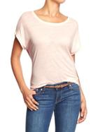 Old Navy Womens Dolman Sleeve Tops - Bouquet