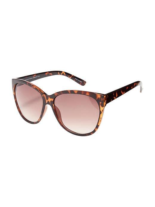 Old Navy Cat Eye Sunglasses For Women - Tortoise