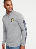 Old Navy Mens Nba Team-graphic 1/4-zip Pullover For Men Indiana Pacers Size S