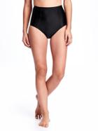 Old Navy High Waisted Swim Bottom - Ebony