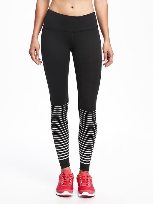 Old Navy Go Dry Mid Rise Compression Legging For Women - Black