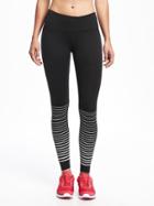Old Navy Go Dry Mid Rise Compression Legging For Women - Black