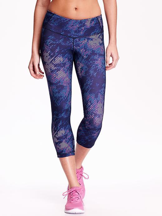 Old Navy Go Dry Compression Crops 20" Size S Petite - Sapphire Isle