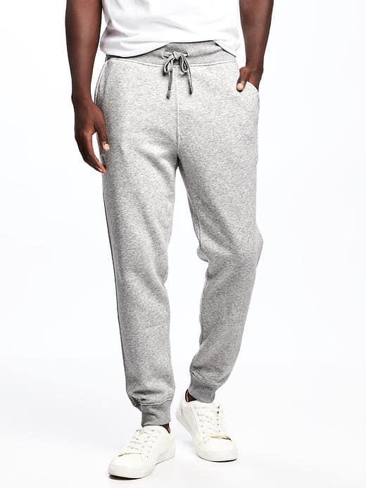 Old Navy Fleece Sweatpants For Men - Heather Grey
