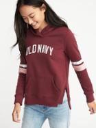 Old Navy Womens Logo-graphic Pullover Hoodie For Women Borscht Size Xs
